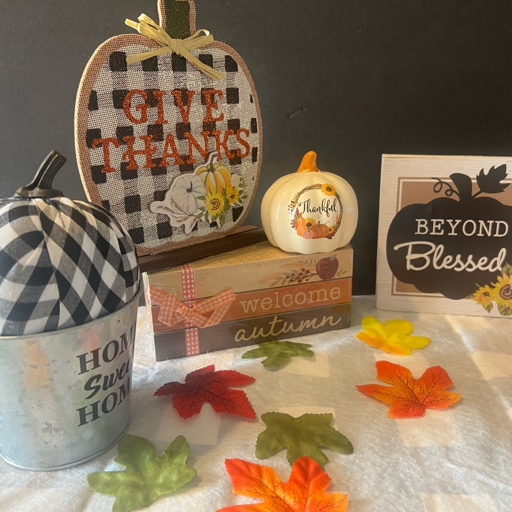 Fall pumpkin Bundle 6-PCs - Picture 7 of 8